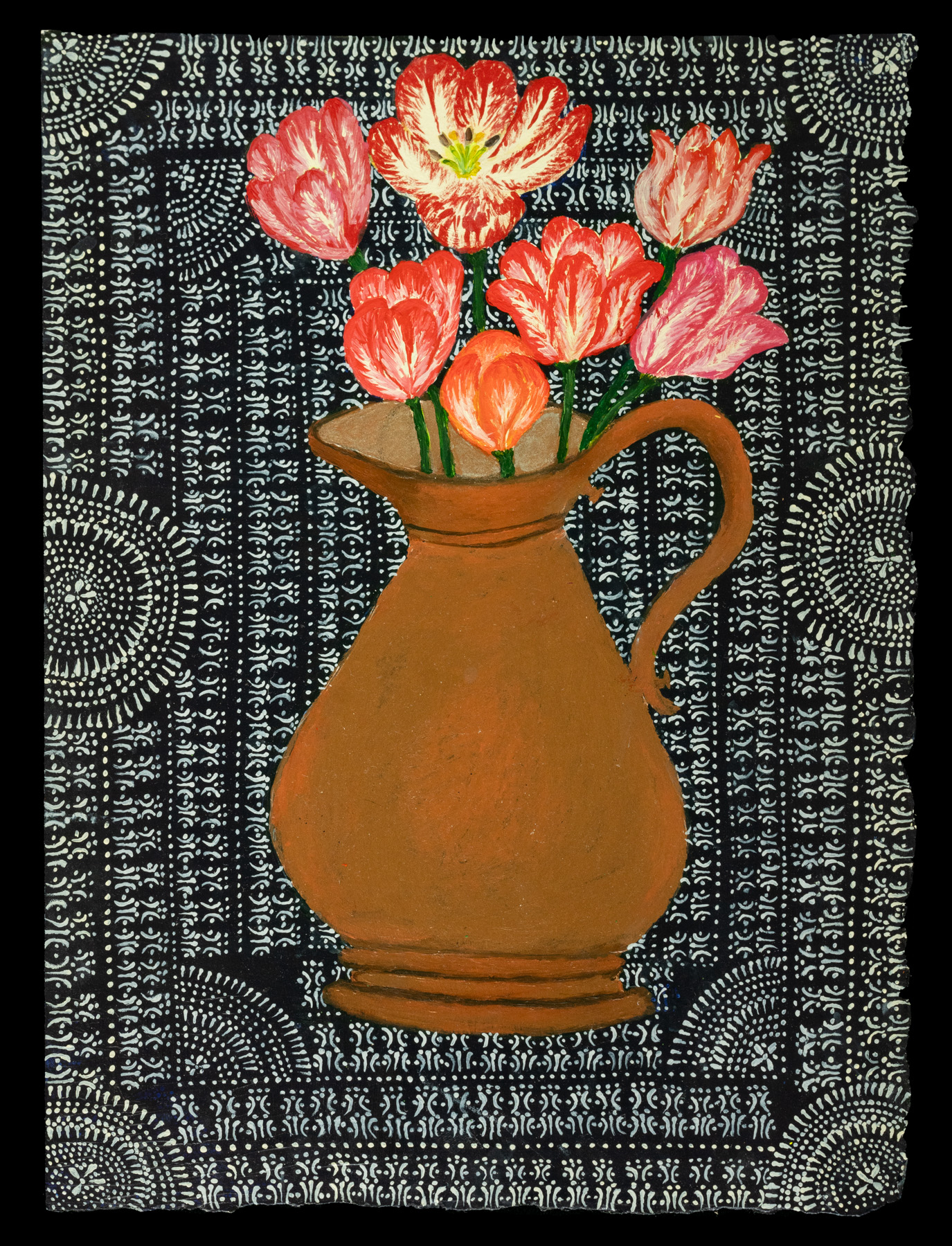 Colored Tulips