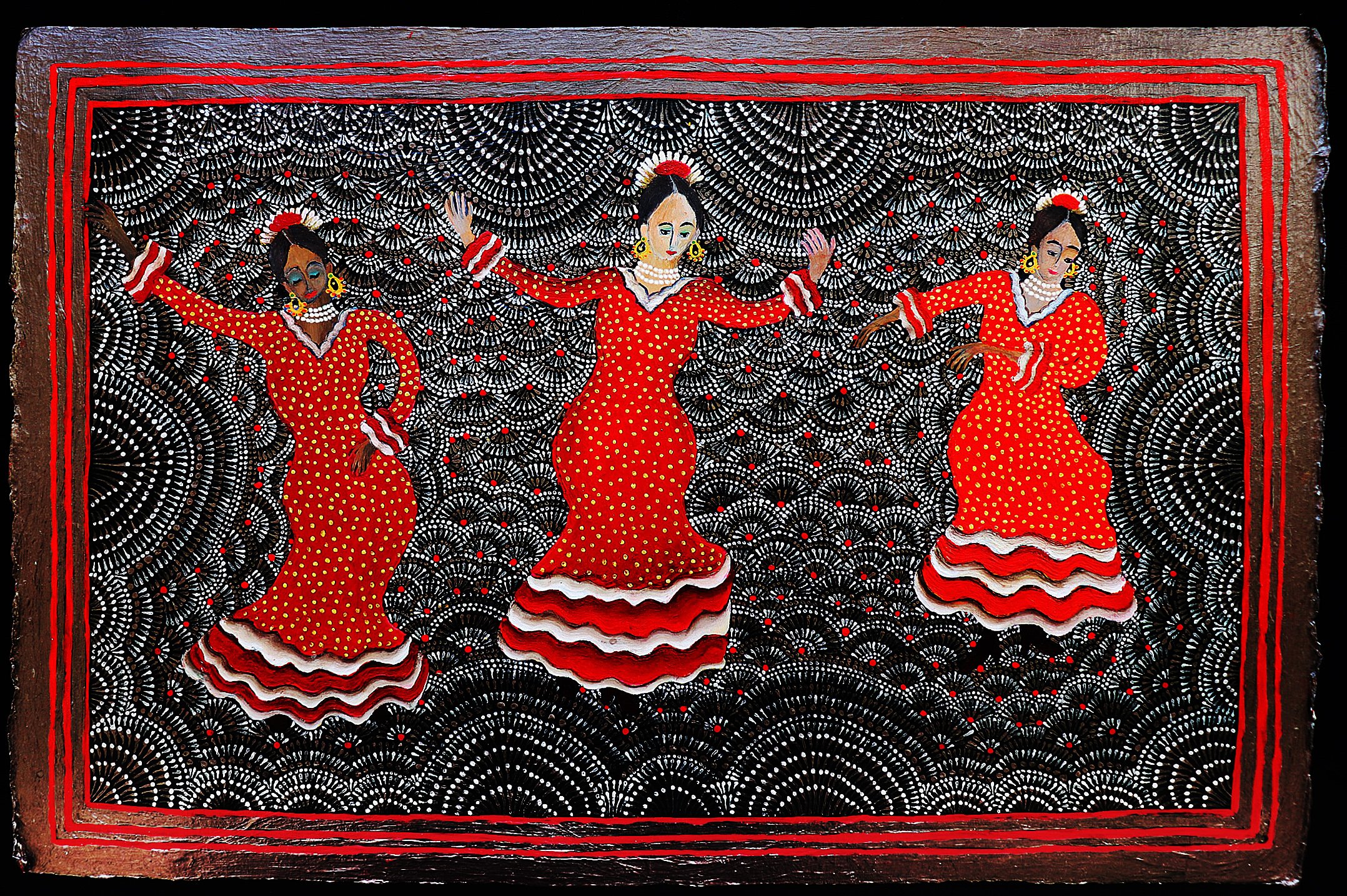 Three Dancers